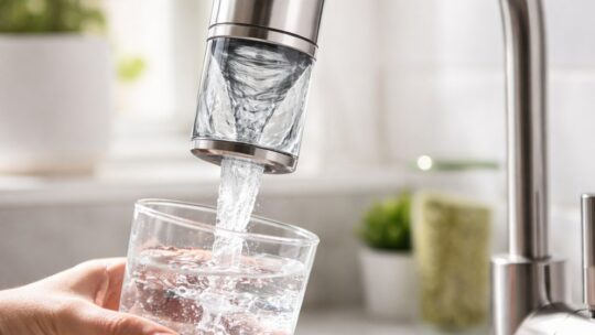 Transformez votre eau du robinet avec un vortex dynamisant