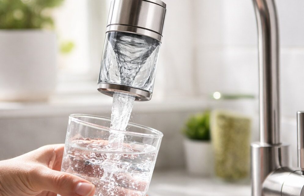 Transformez votre eau du robinet avec un vortex dynamisant
